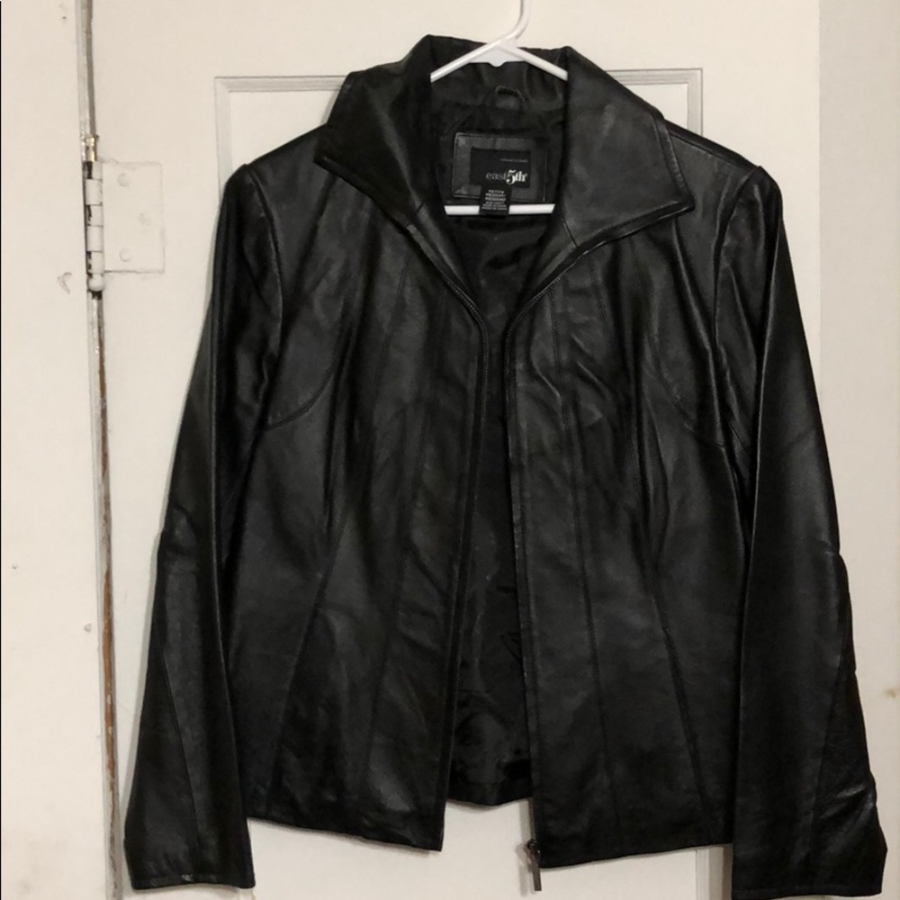 Ladies leather jacket